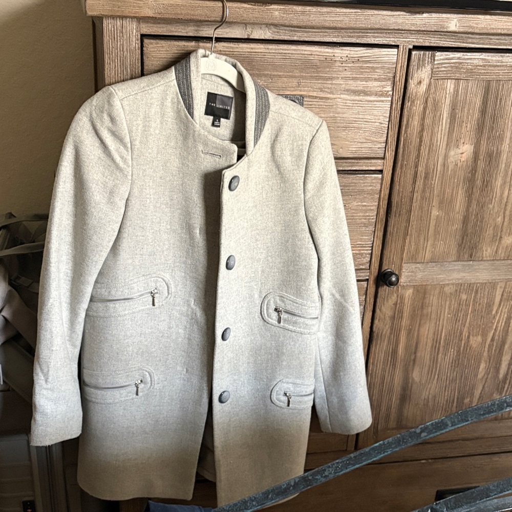 The Limited Cream Military Jacket